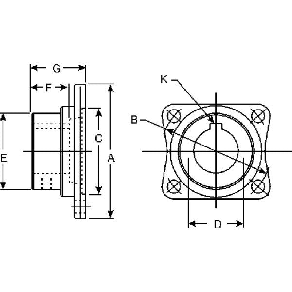 Spicer 2-1-323 | (1310) Drive Shaft Flange