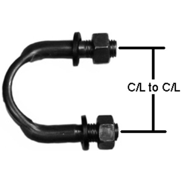 Spicer 2-94-28X | (1210 / 1310 / 1330) Universal Joint U-Bolt Kit - 1210/1310/1330 Series