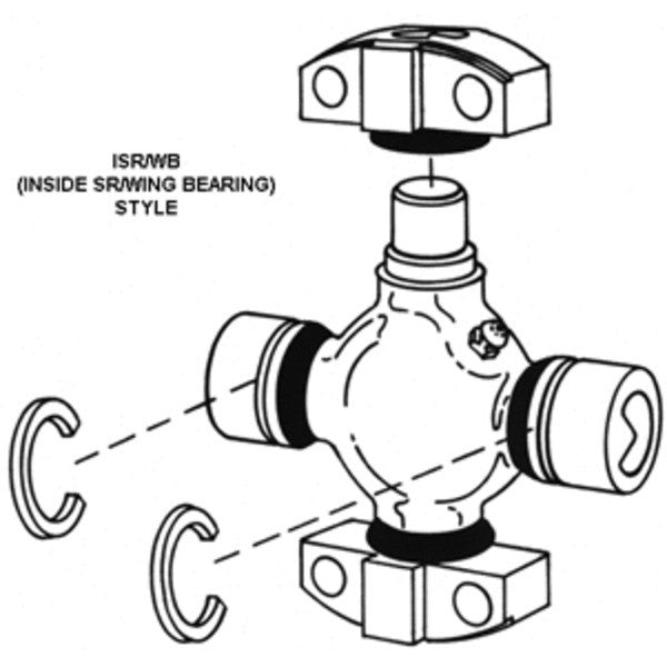 Spicer 5-2031X | (Mechanics 2C) Universal Joint, Greaseable