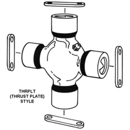 Spicer 5-3261X | (Cleveland U56-55-2) Universal Joint, Greaseable